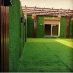 "تركيب ثيل صناعي عالي الجودة لحديقة منزلية"