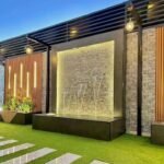 شلالات وحدائق نوافير مائية تصميم شلال وحديقة شلال صناعي نافورة حدائق ديكور مائي للحدائق تركيب شلال ونوافير