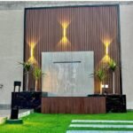 ديكور مائي عصري تركيب شلال للفلل شلال مياه طبيعي الشكل نافورات للحدائق والمنازل شلال للسطوح والحدائق