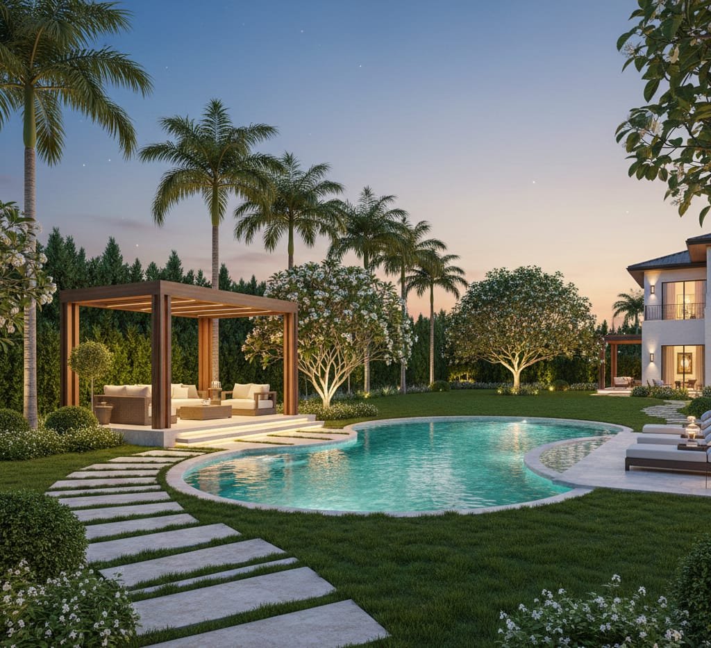 تنسيق حدائق منزلية في الكويت