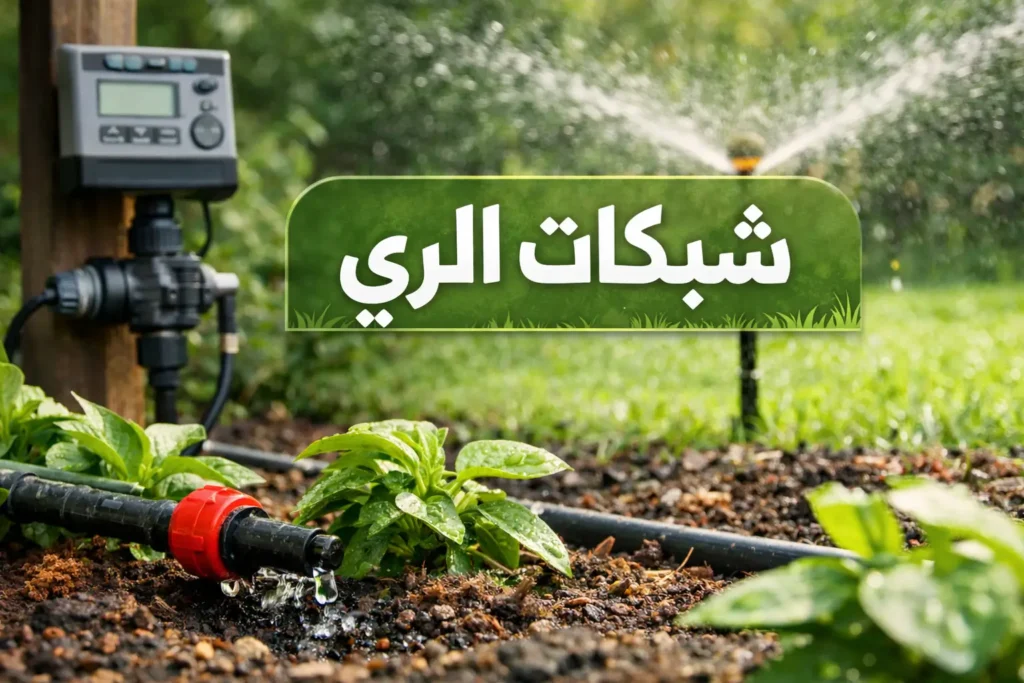 أفضل خدمات تصميم وتركيب وصيانة شبكات الري العادي والأوتوماتيك في الكويت شبكات ري